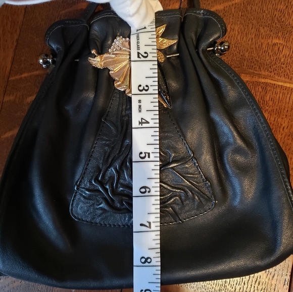 Italian Artisan Leather Crossbody Purse - Picture 3 of 9